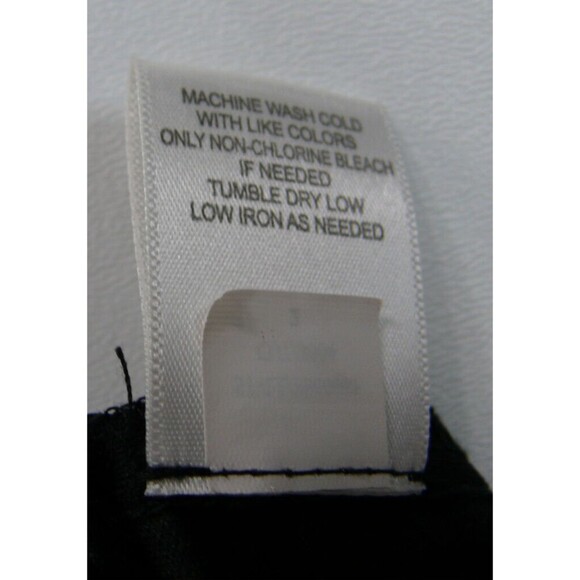 SIGNATURE By Robbie Bee Sleeveless Black polka dot sheath lined Dress Size 14 - Picture 9 of 9